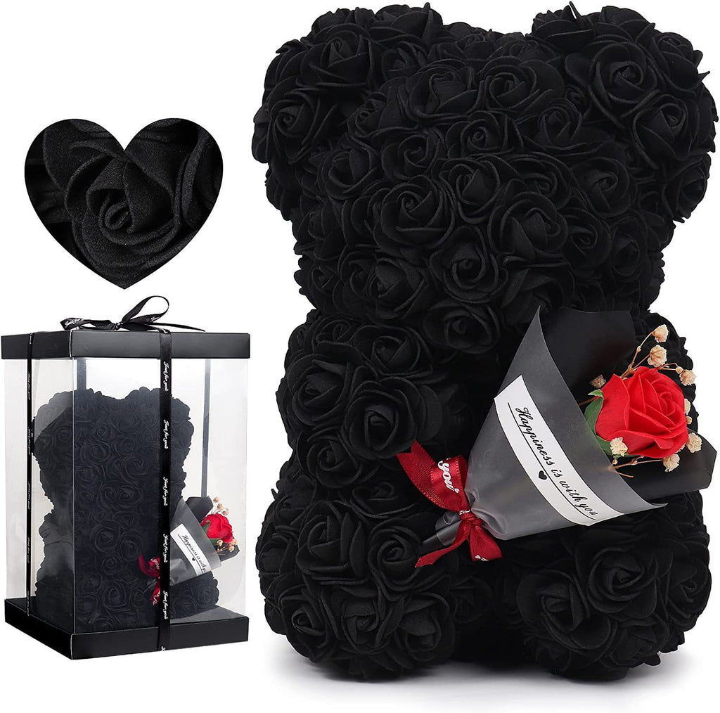 Eternal Rose Bear with Gift Box